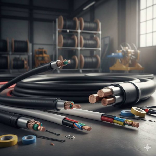 کابل برق مناسب برای ساختمان و صنعت